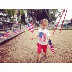 in all his America glory :) 